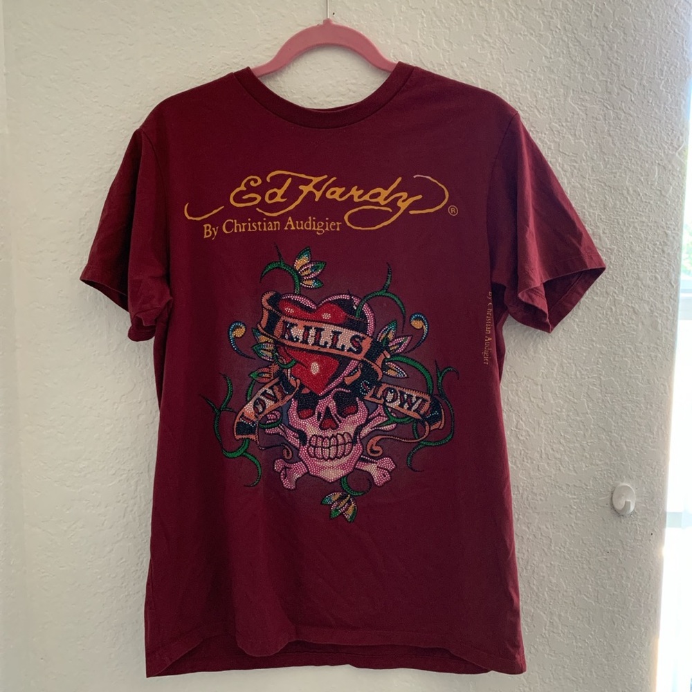 Ed Hardy Love Kills Slowly t shirt